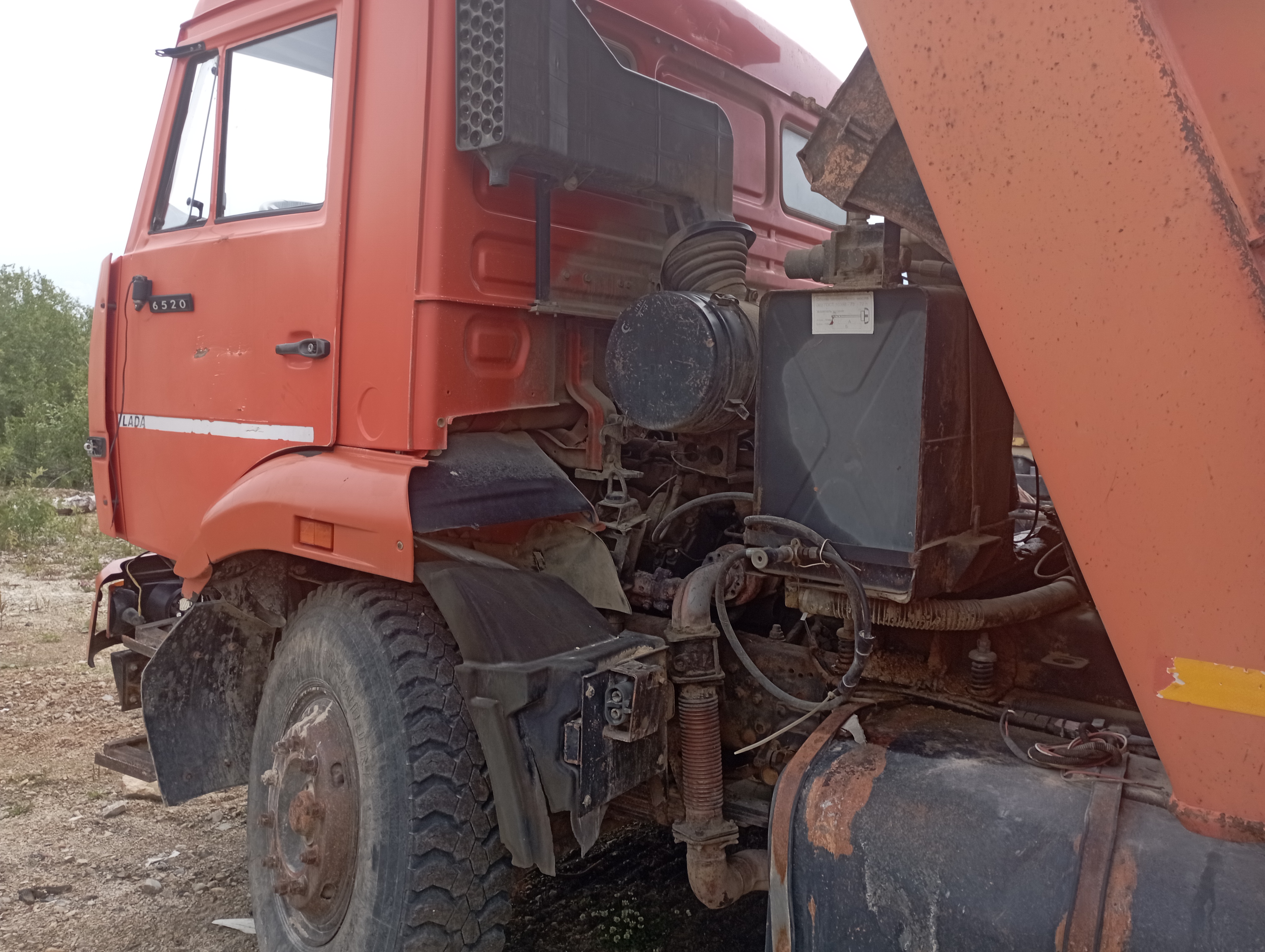 Самосвал КАМАЗ 6520, 2012 г.в., 416,3 т. км, 299.0 л.с.