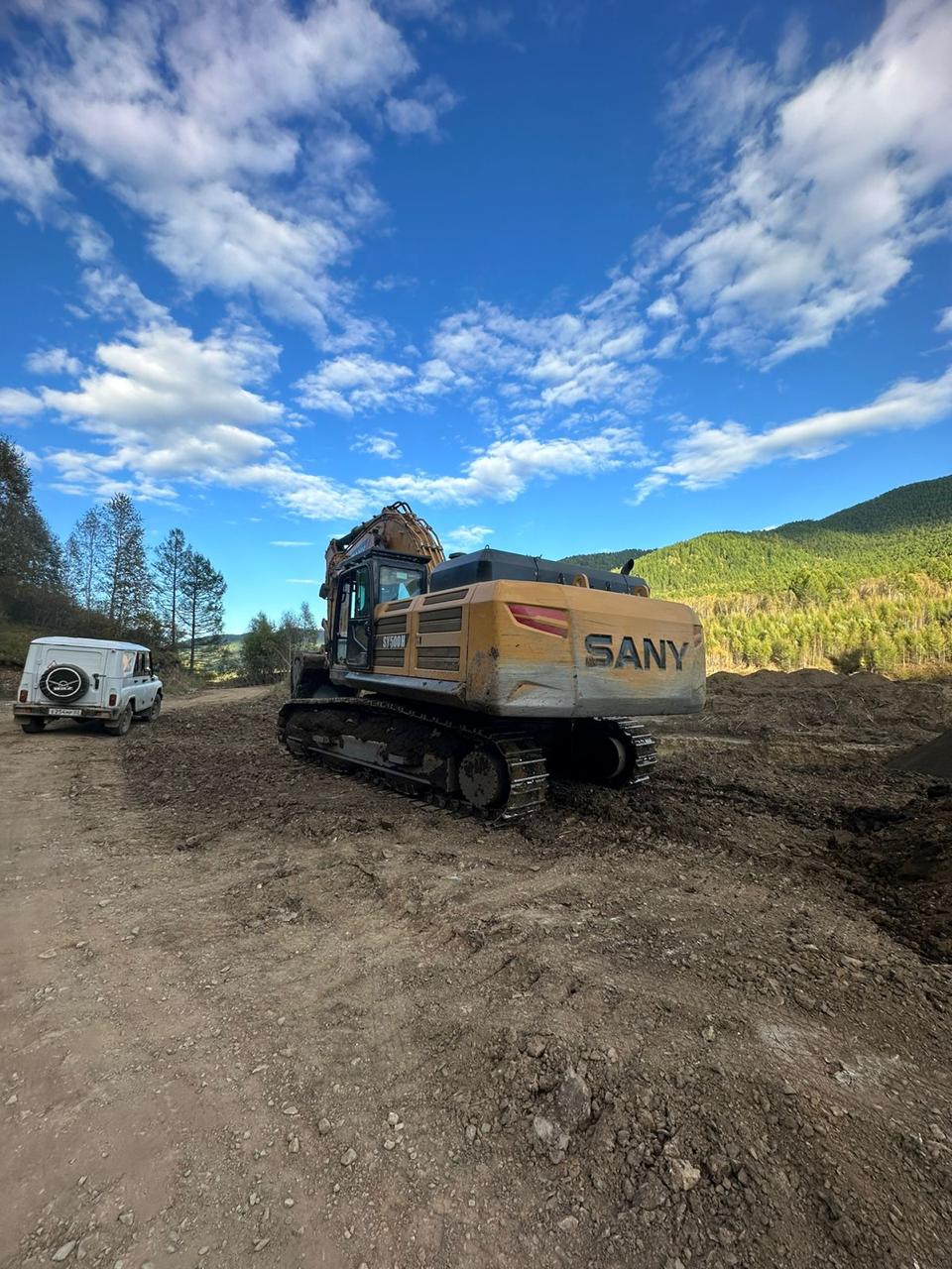 Гусеничный экскаватор SANY SY500H, 2024 г.в.