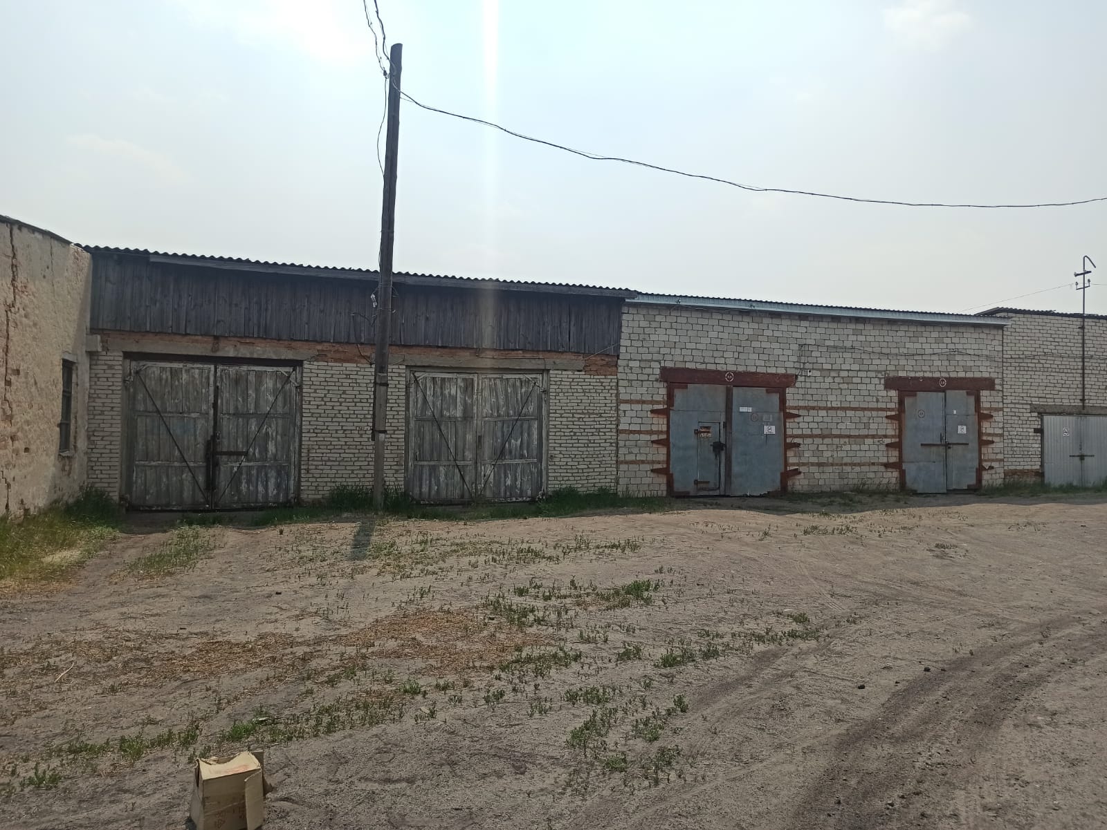 Помещение (Нежилое помещение в здании гараж) Пл. 229.3 кв. м. Местоположение: Российская Федерация, Алтайский край, Хабарский район, с. Хабары, ул Ленина, д. 34